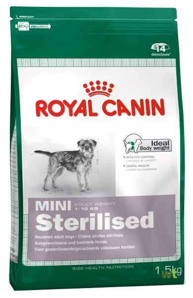 toren browser Duidelijk maken Hondenvoer SHN Mini Sterilised, 8 kg Royal Canin