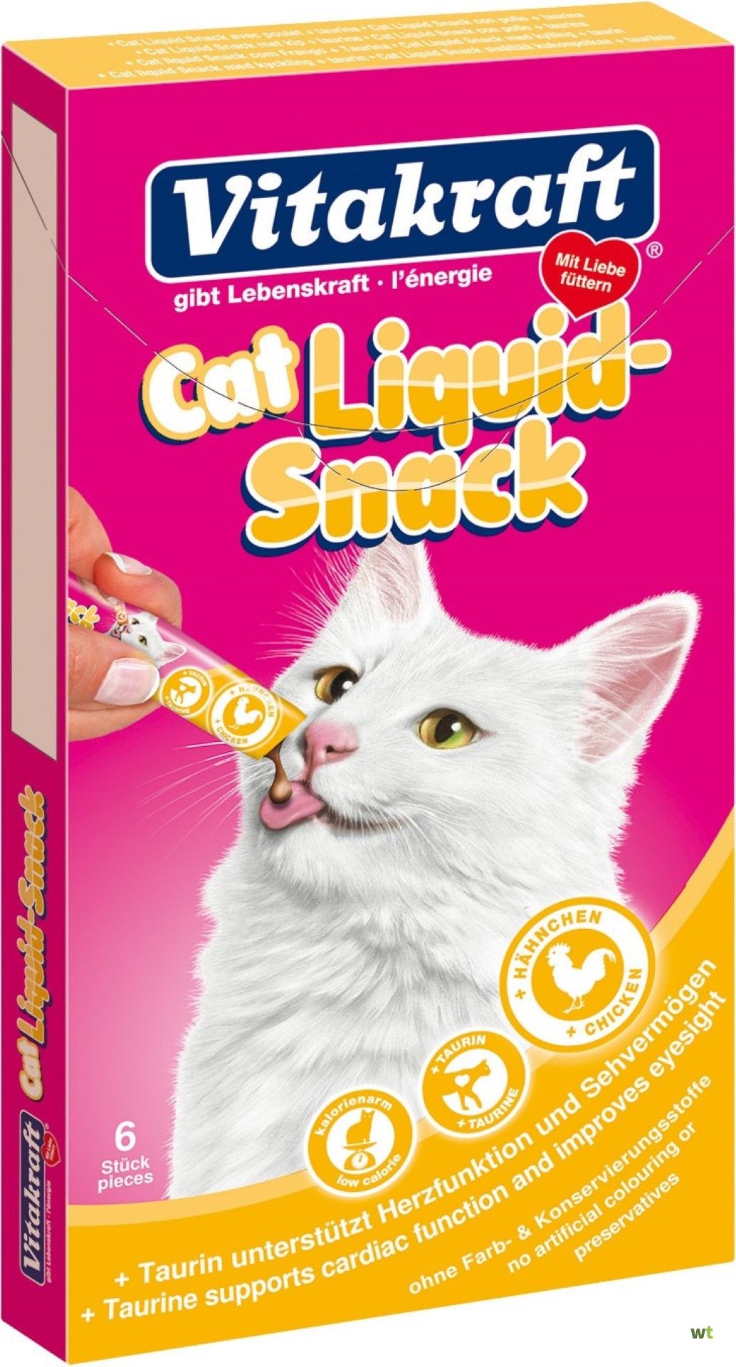 Kat Cat-Liquid snack kip & 6 (Besteleenheid per 11) de Boon