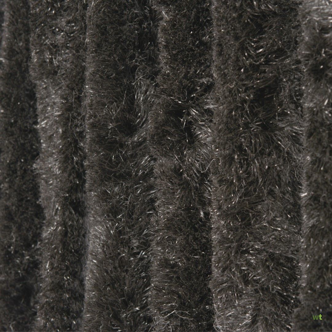 mooi Haiku kandidaat Deurgordijn Vliegengordijn kattenstaart 100 x 240 cm zwart uni Wicotex