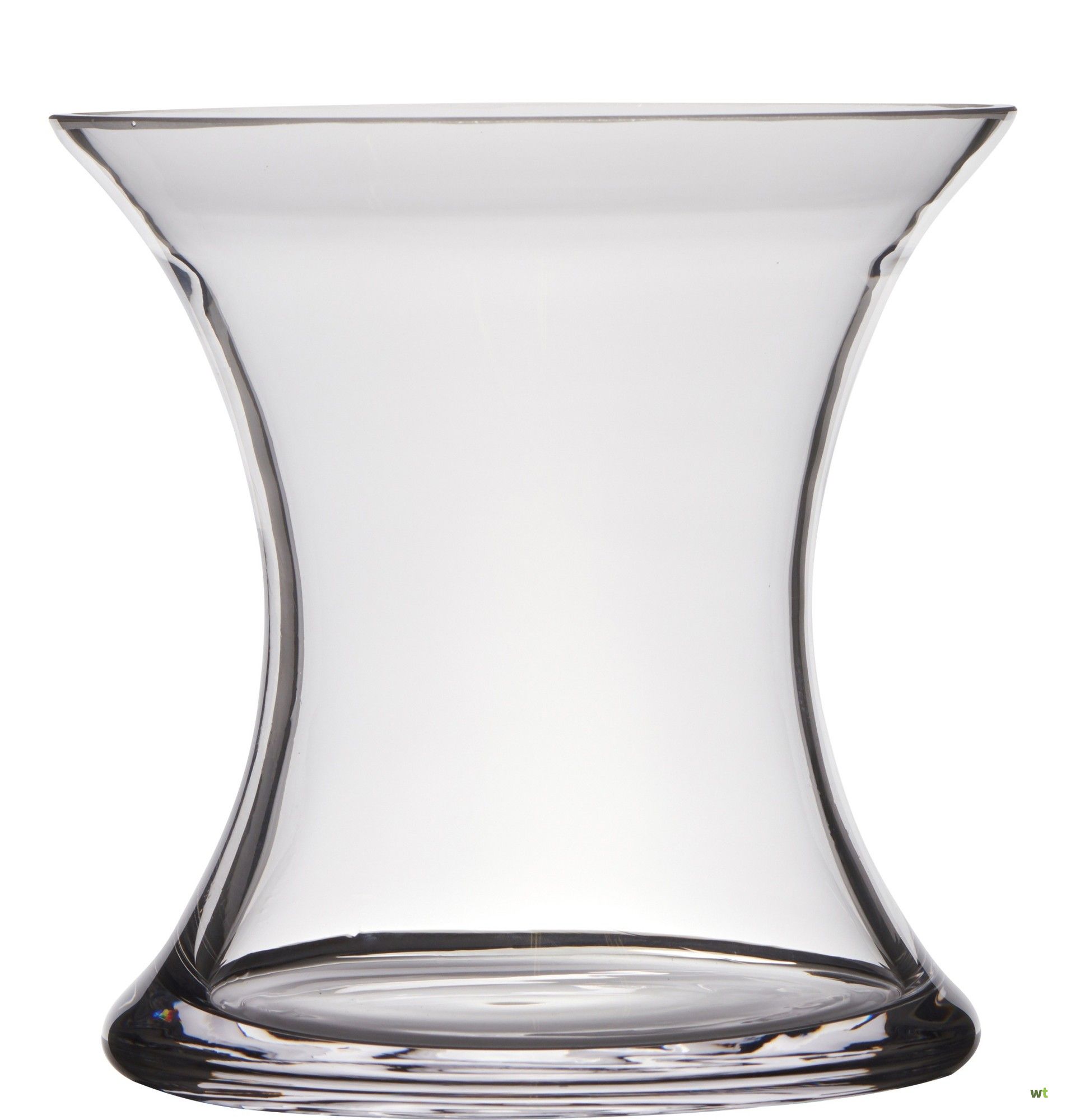 Ontdooien, ontdooien, vorst ontdooien januari patroon Glas X-Vaas h15 d15 Hakbijl Glass