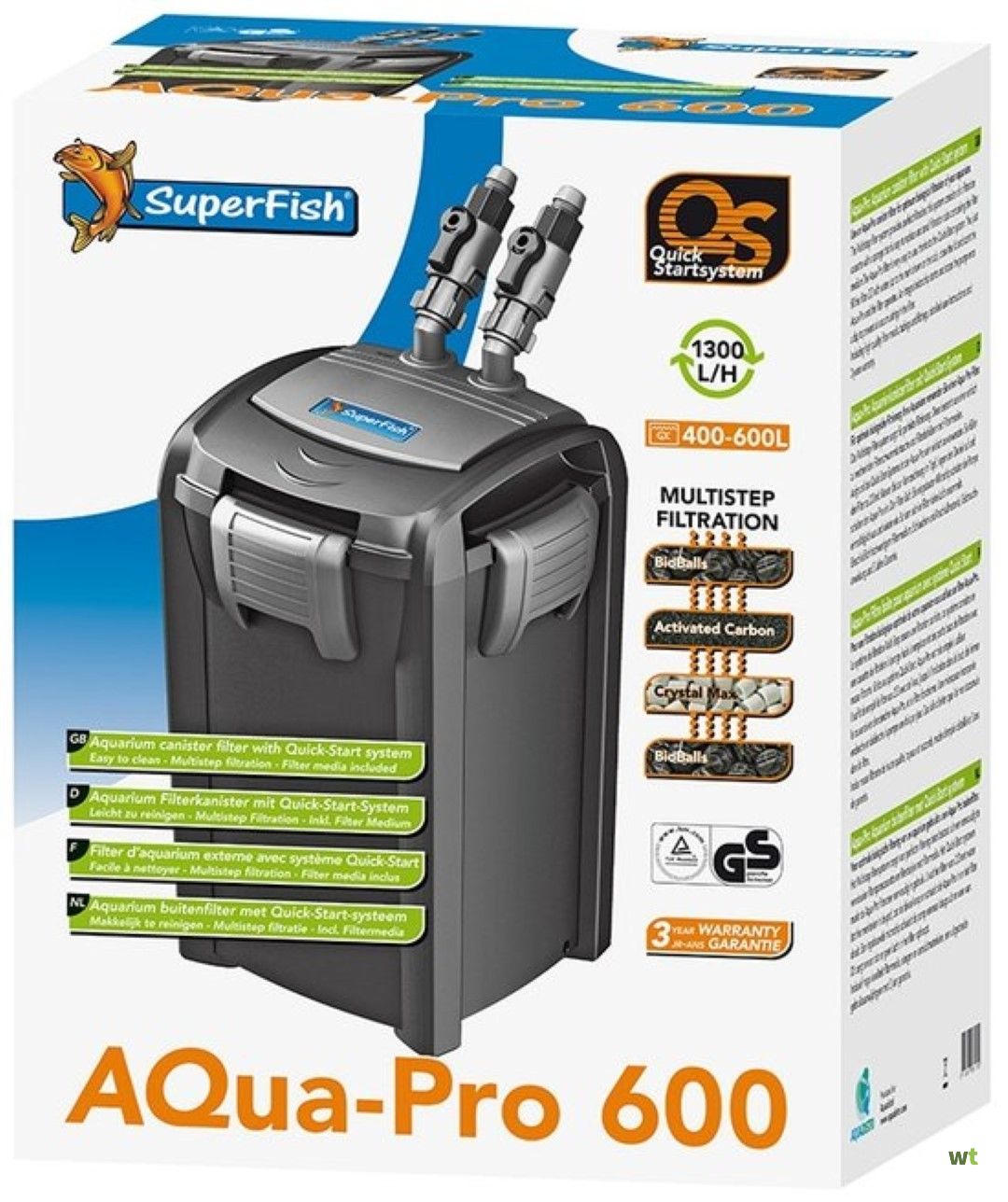 Gloed Op maat advies Aqua-Pro 600 liter SuperFish