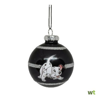 Leeg de prullenbak ik ben verdwaald slachtoffers Disney Dalmatier glas h9 cm Ornament kerstbal X Kurt S. Adler