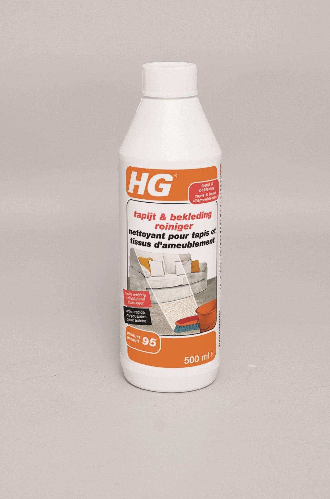 Nettoyant pour tapis et tissus d'ameublement HG 2 L