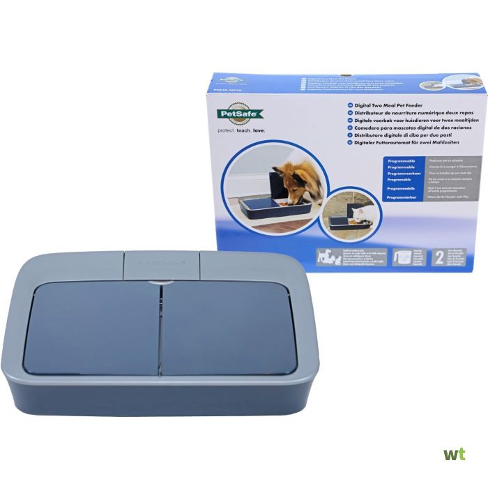 stopverf zonnebloem buitenste PetSafe Digitale dubbele voerbak op batterij PDF19-15770 PetSafe Gebr. de  Boon