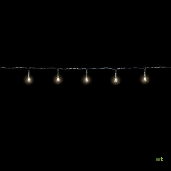 Uil Emigreren heuvel Snoer met 40 Long Life LED verlichting werkt op batterijen