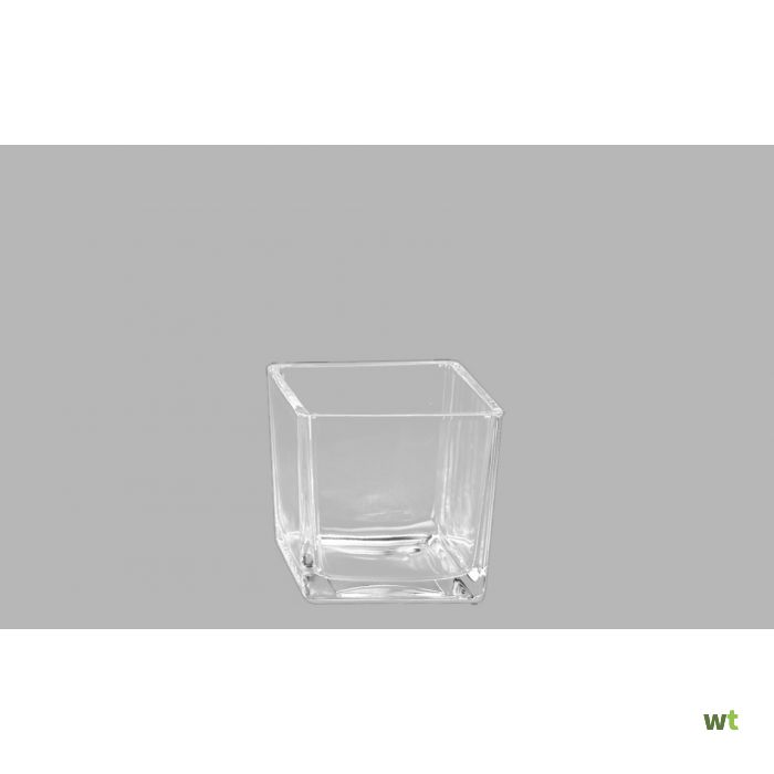 diameter Slink formaat Vaas accubak 8 x 8 x 8 cm Hakbijl Glass