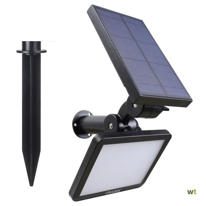 Accentverlichting solar tuin wandlamp TURAIS O'Daddy