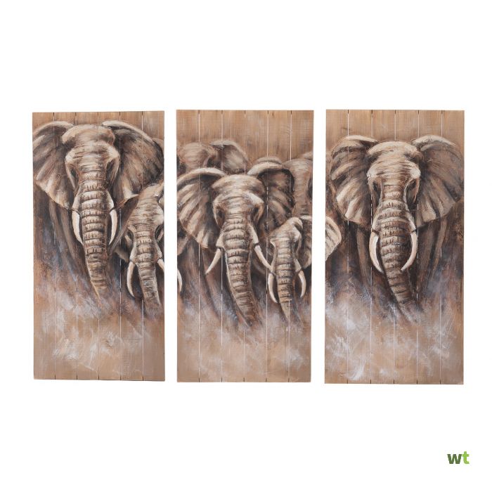 Nautisch ONWAAR Productie Decoratie olifant l58b4h118 cm mix Dijk Natural Collections