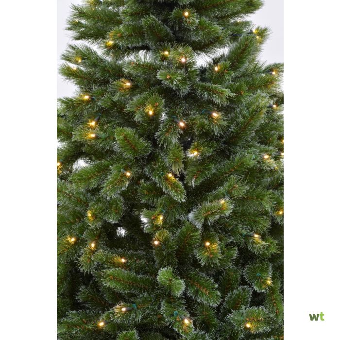 Soms Floreren Dubbelzinnig Kunstkerstboom Siberian Spruce Soft LED groen d110 h150 cm kerstboom  Holiday Tree