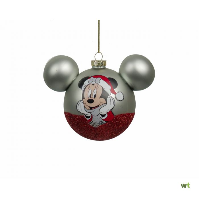 lokaal verf Soms Disney Mickey glas h9 cm Ornament kerstbal III Kurt S. Adler