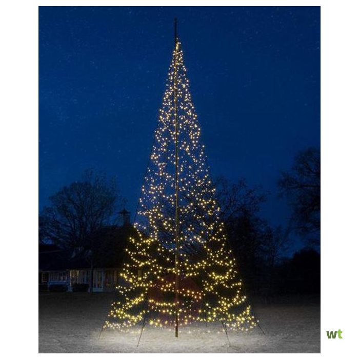 Kerstverlichting verlichte kerstboom 800 cm 1500 LEDs