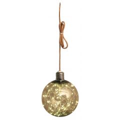 Globe Bulb Smoke LED String Tuinlamp Luxform Lighting