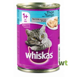 ondernemen Afgekeurd Bedienen 5 stuks! Kattenvoer blik in pate met Tonijn 400 g Whiskas